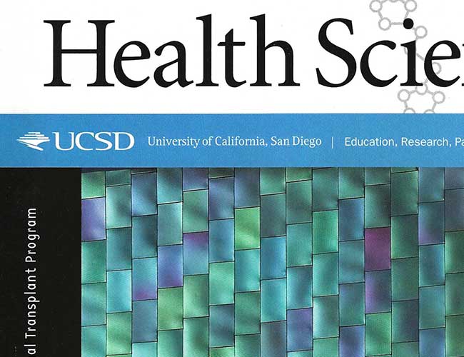 Publication Design for UCSD Health Sciences