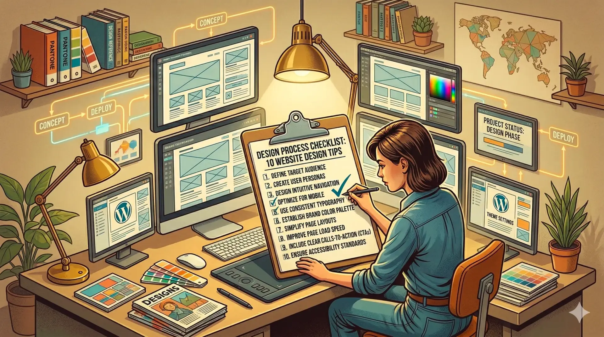 10 website design tips