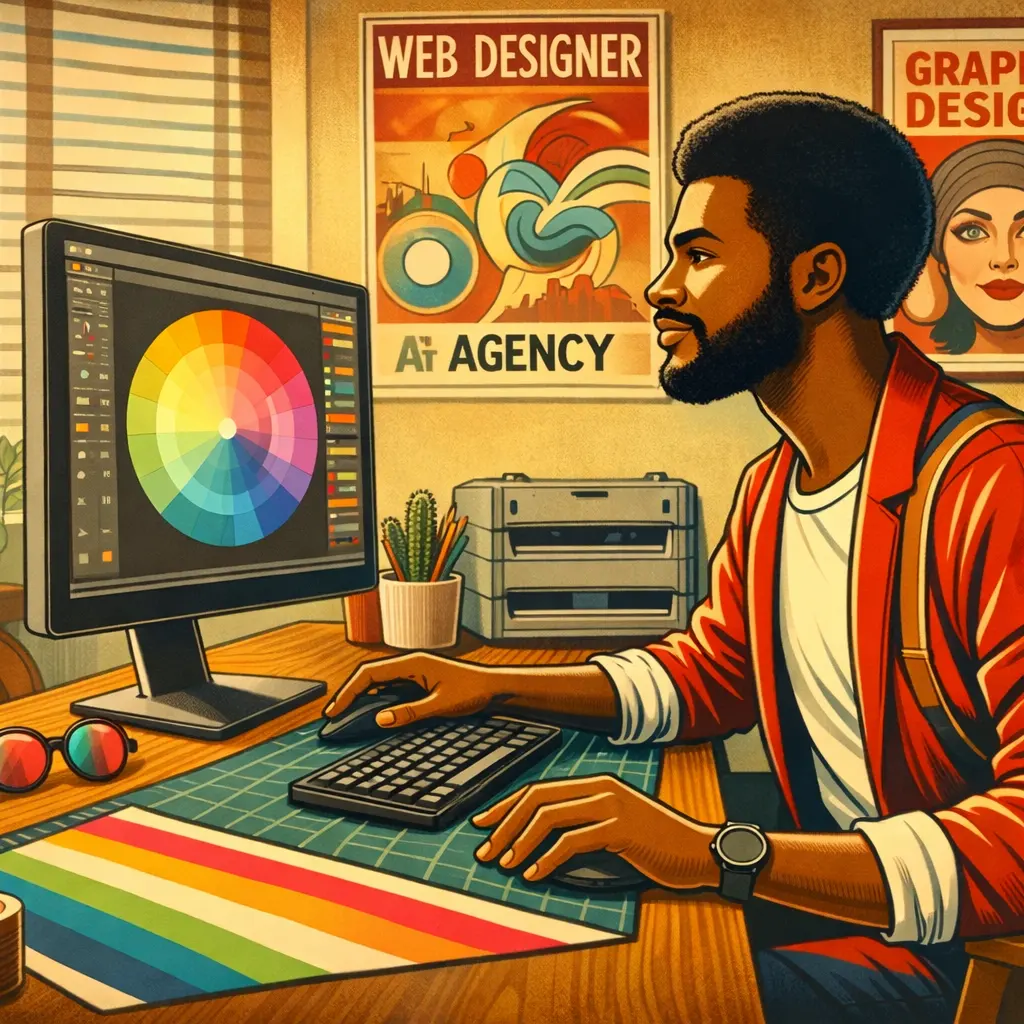 A web designer